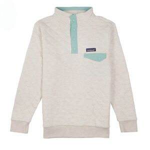EUC • Patagonia Women’s Organic Cotton Quilt Snap-T Pullover • M